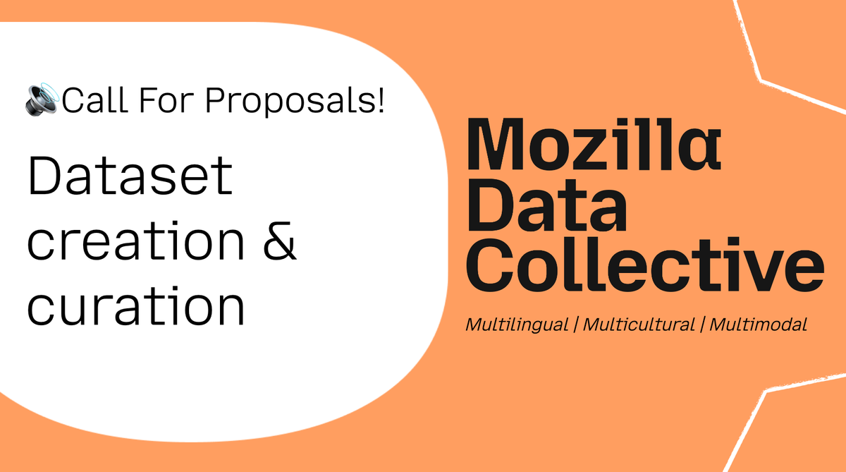 Call for proposals: MDC is commissioning mission-aligned datasets!
