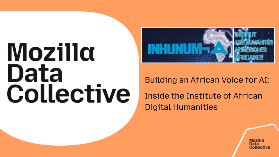 Building an African Voice for AI: Inside the Institute of African Digital Humanities