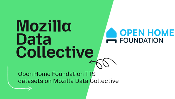Open Home Foundation TTS datasets on Mozilla Data Collective