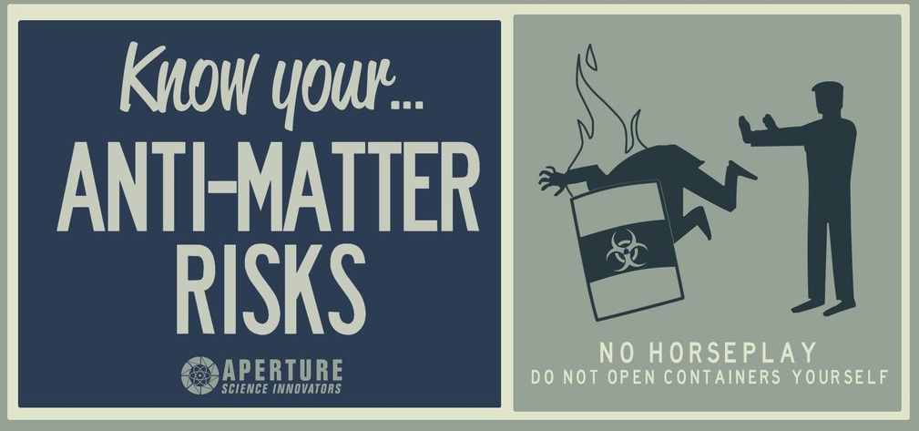 Calories in anti-matter