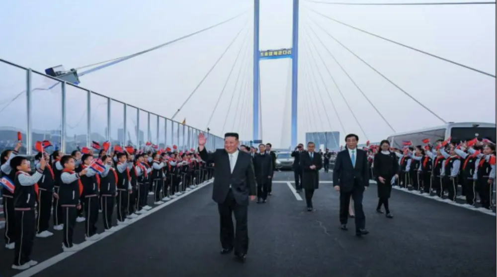 He Crossed the Bridge. China Built It. North Korea Made Them Wait.
