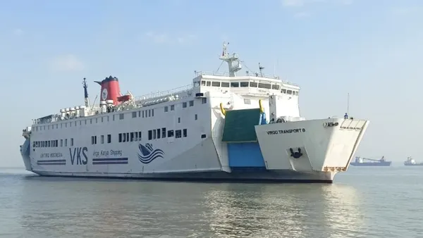 243 People. The Ferry Left Surabaya.