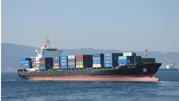 A Ship Is on the Floor of the Strait of Hormuz.