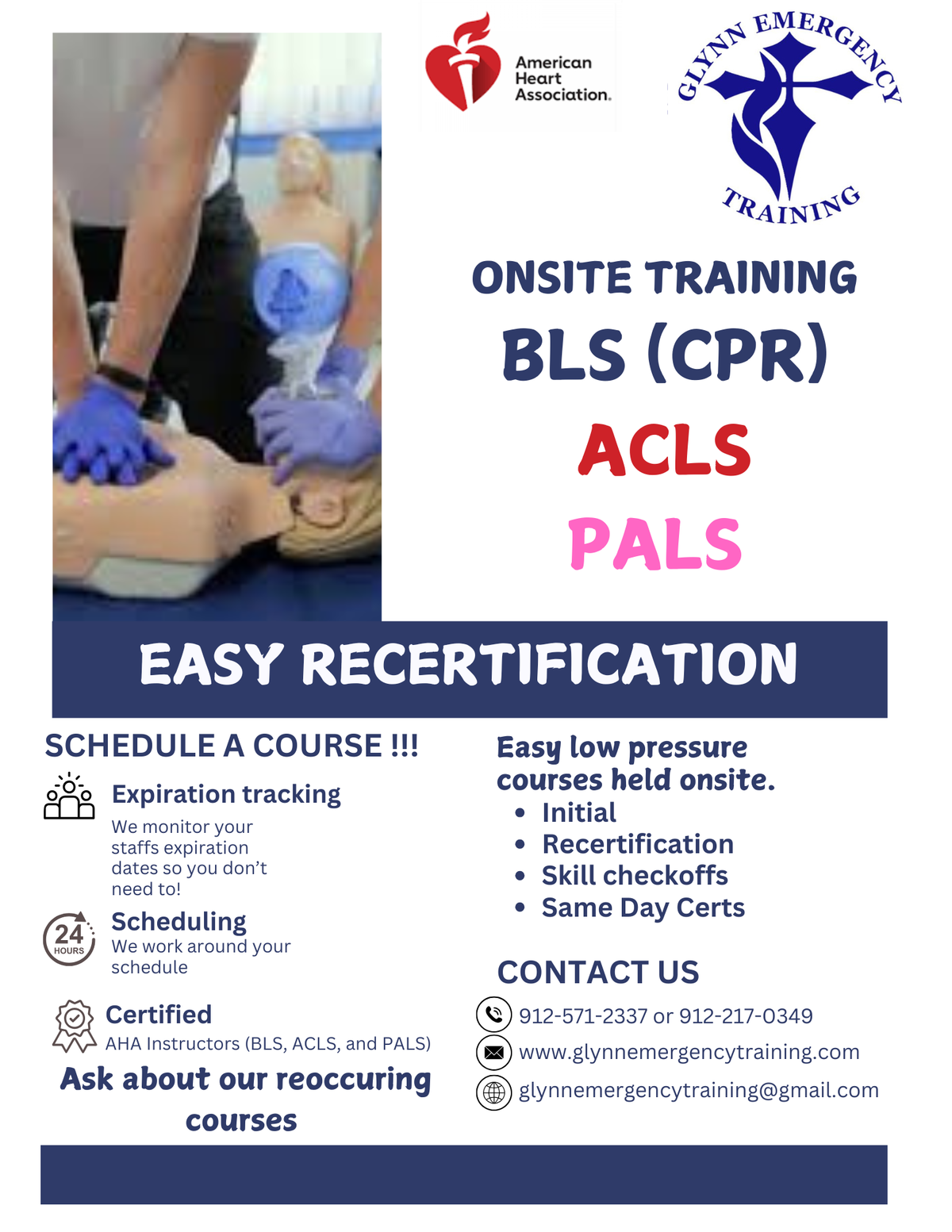 CPR/AED Certifications