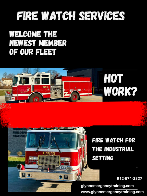 Rent a Fire Engine and/or A firefighter.