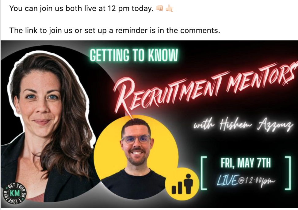 A post on LinkedIn promoting a new podcast episode.