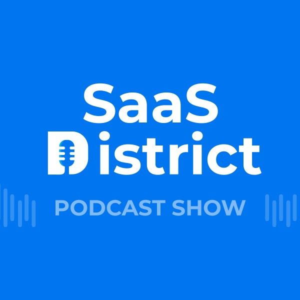 SaaS District's podcast artwork.