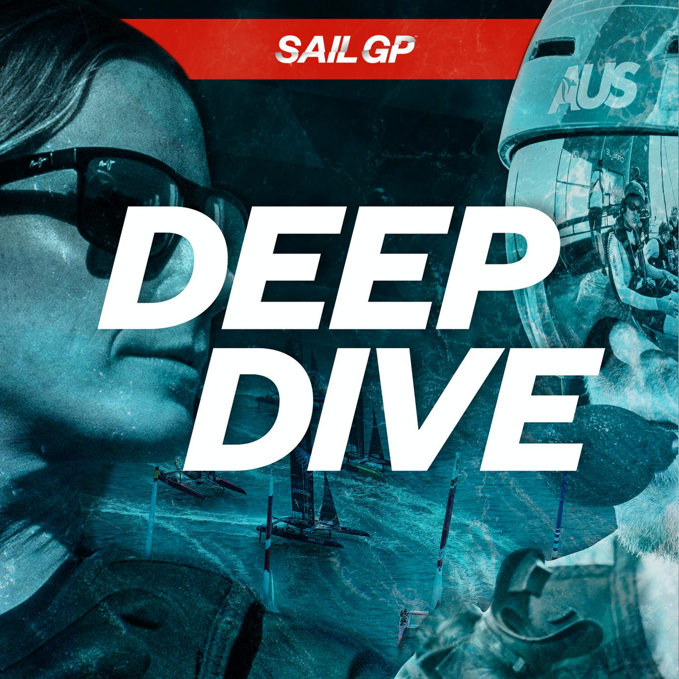 SailGP's Deep Dive podcast artwork.