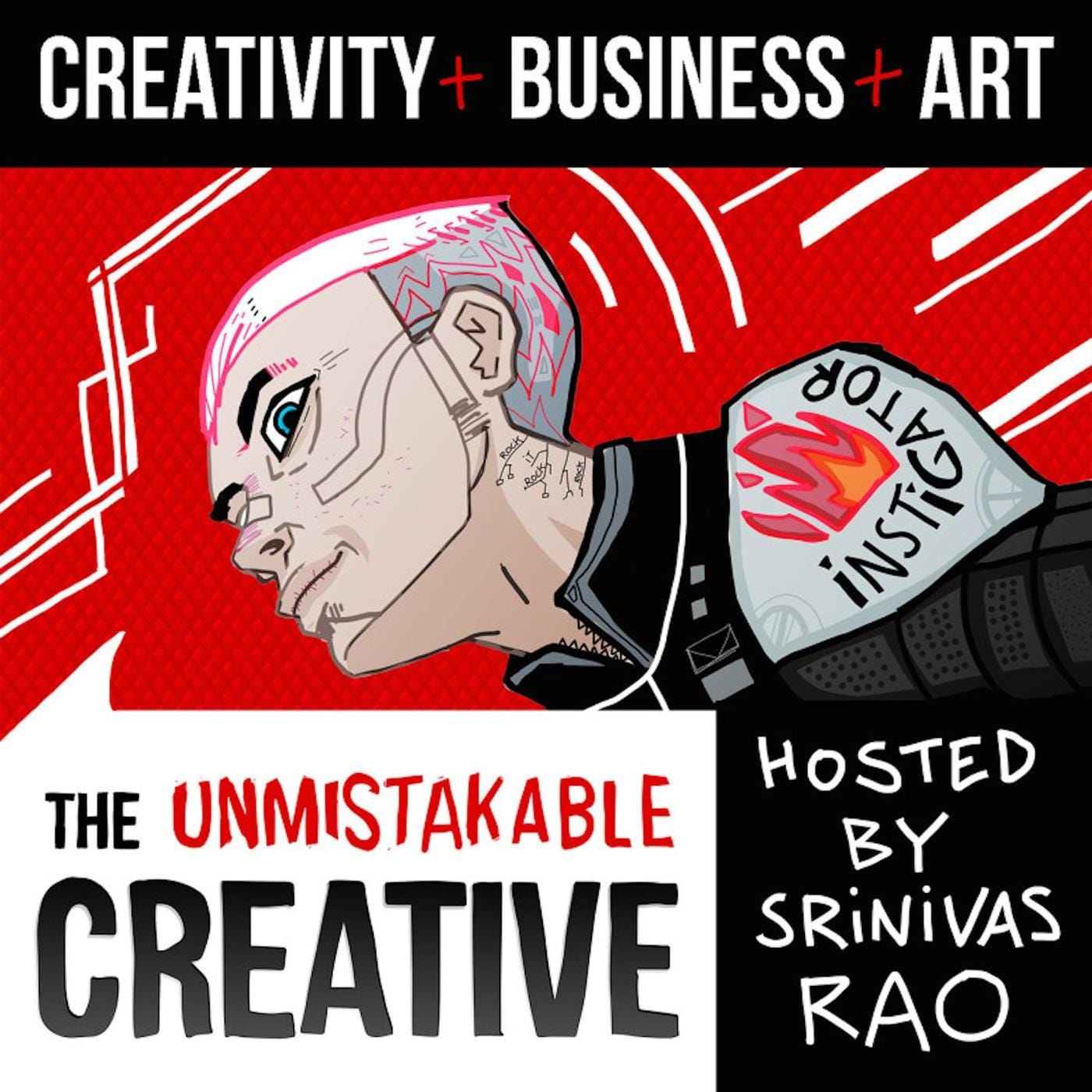 The Unmistakable Creative podcast artwork
