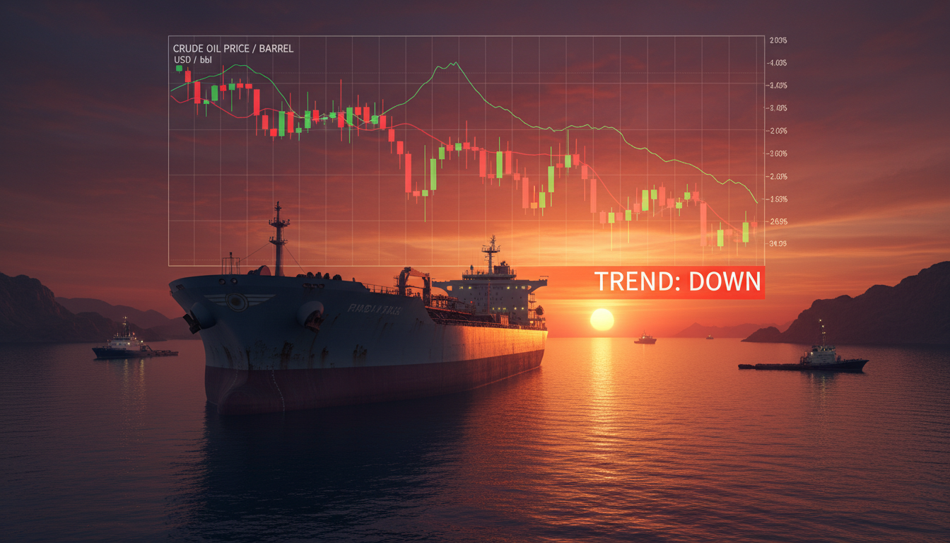 Oil Sinks 12% as Trump Floats 'Stark' Peace Proposal to Iran