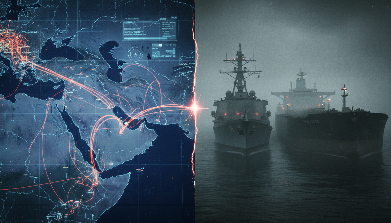 Ship Signals Erratic as Hormuz Tensions Escalate