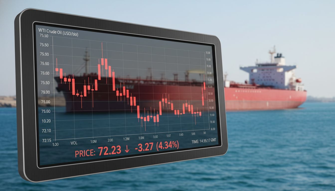 Crude Closes Down for Third Day as Diplomatic Hope Battles Supply Reality