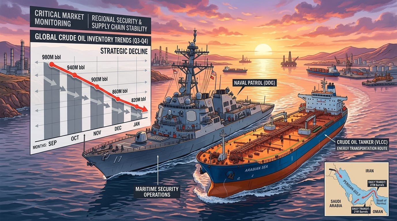 Iran Running Out of Oil Cargoes: The Physical Wall Hits the Persian Gulf