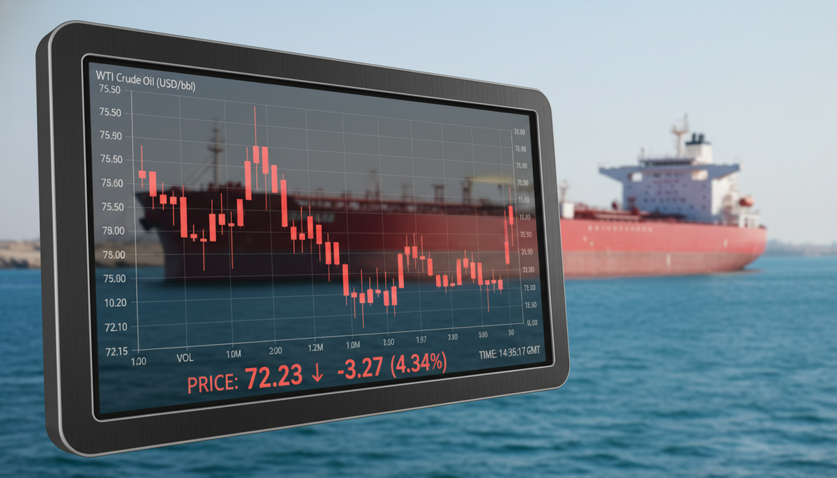 Crude Closes Down for Third Day as Diplomatic Hope Battles Supply Reality
