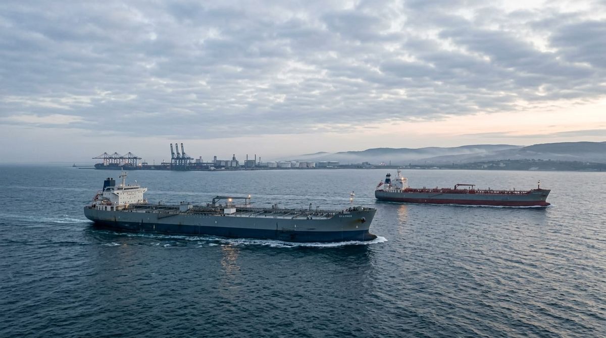 Ukraine Claims Black Sea Drone Strikes on Russian Oil Tankers