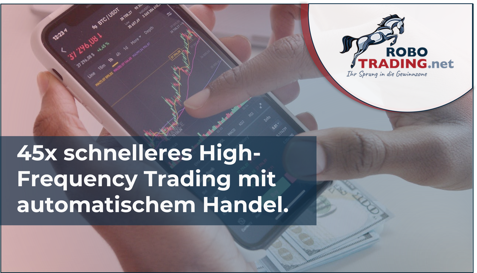 45x schnelleres High-Frequency Trading mit automatischem Handel.