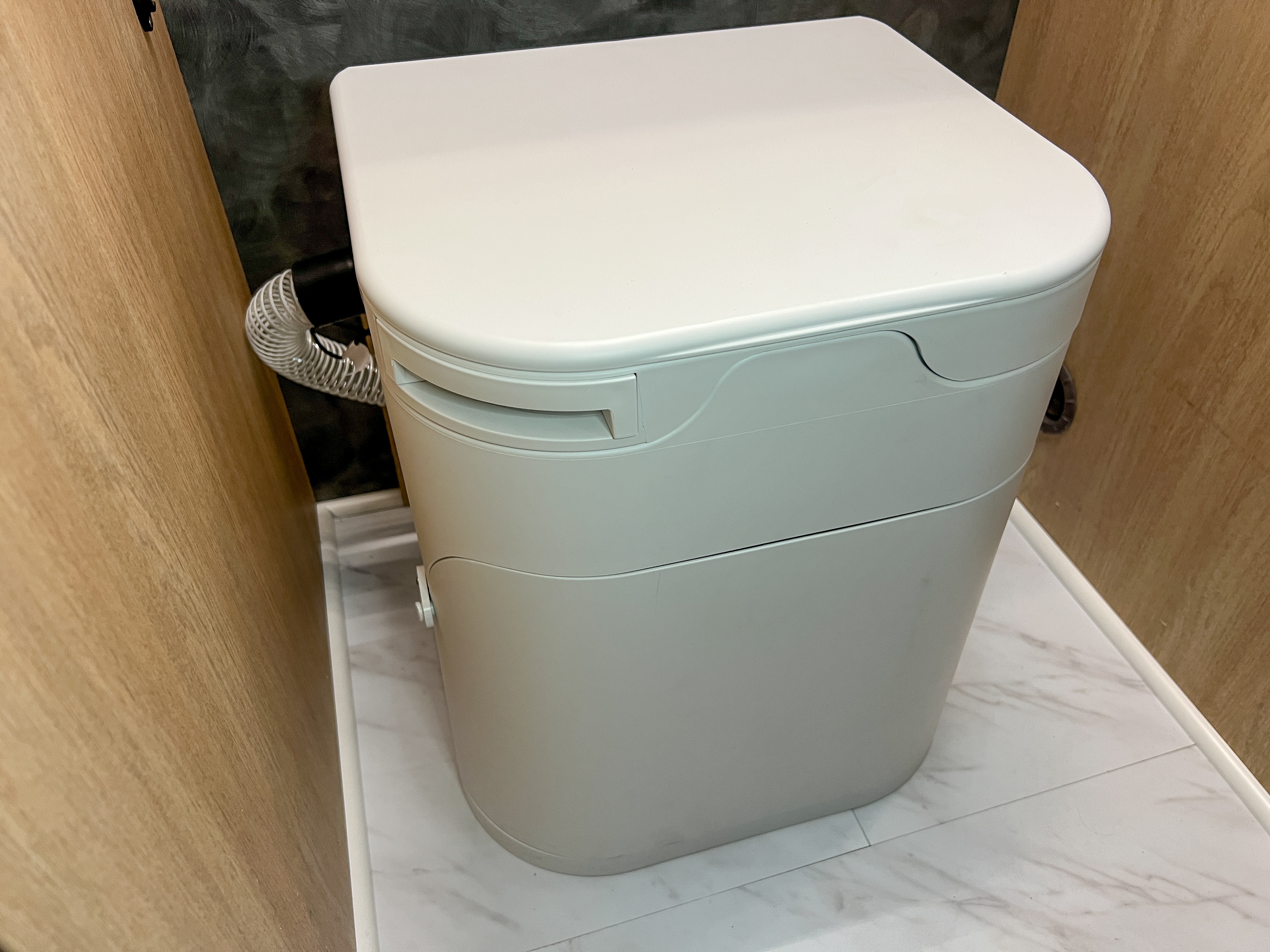OGO Composting Toilet Installed in Van