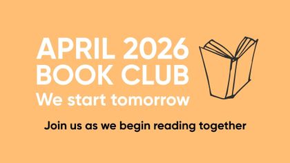 April 2026 Book Club Starts Tomorrow