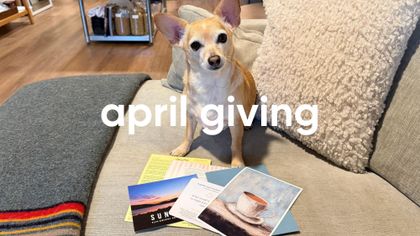 A Small Envelope, A Little Good: April’s Story Post Donation