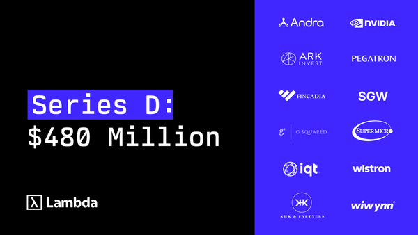 Lambda Raises $480M to Expand AI Cloud Platform