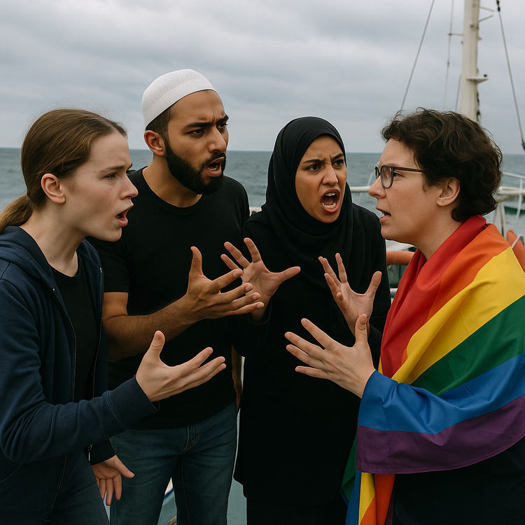 Flottille im Kulturkampf