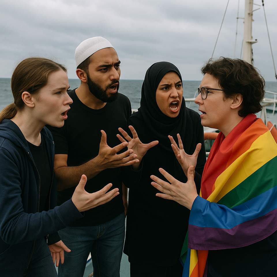 Flottille im Kulturkampf