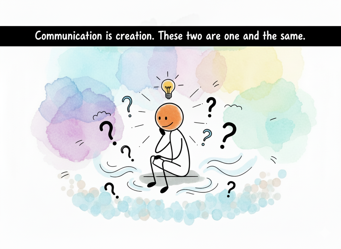 Communication Is Creation