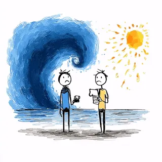 Sometimes the Universe Winks Back. Sometimes It Asks You to Hold the Pose.