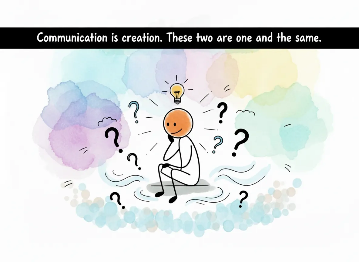 Communication Is Creation