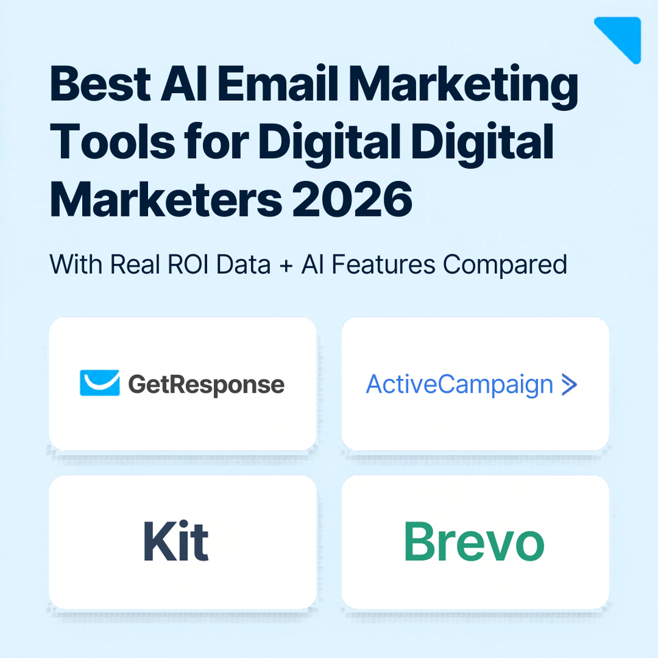 Best AI Email Marketing Tools for Digital Marketers in 2026 (With Real ROI Data)
